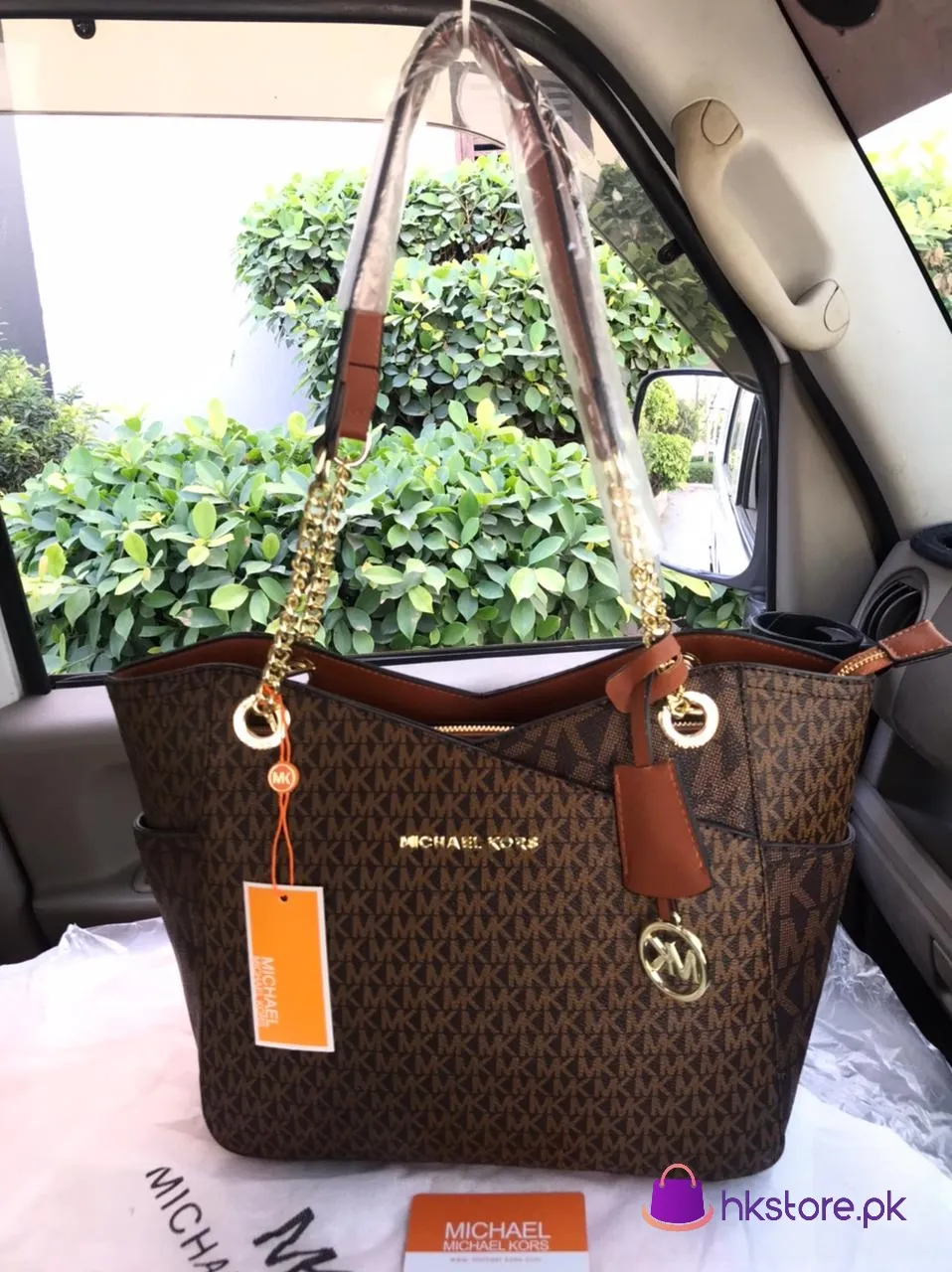 Best Price Michael Kors Square Tote Bag
